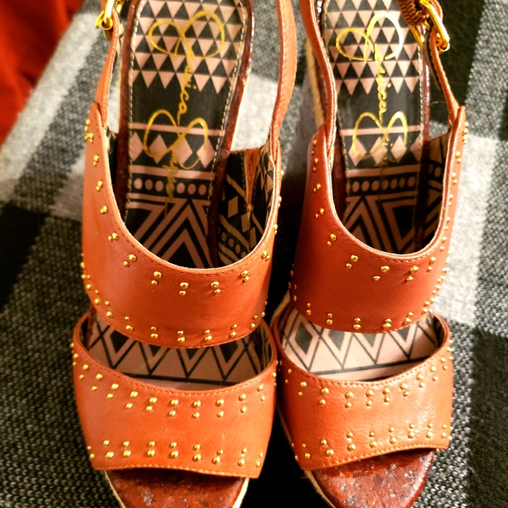 Jessica Simpson wedges
